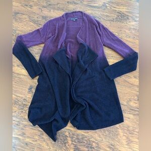 Barefoot Dreams Ombré Calypso Wrap cardigan S/M